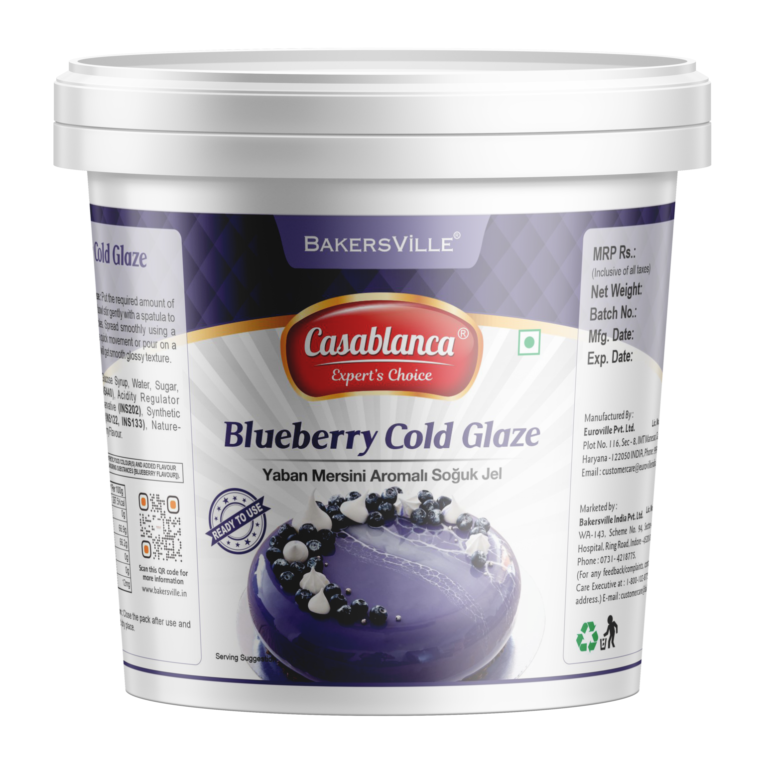 Casablanca Blueberry Cold Glaze – Bakersville